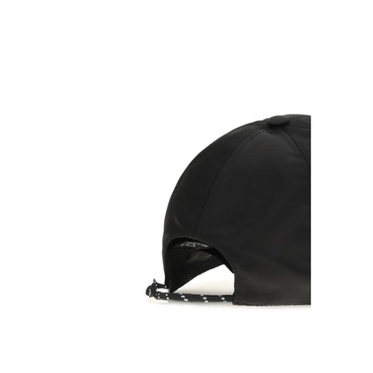 Black Recycled Polyamide Cap (Baseball Hat)