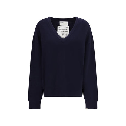 Blue Cashmere Sweatshirt