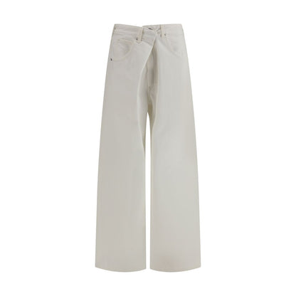 White Cotton Jeans Denim