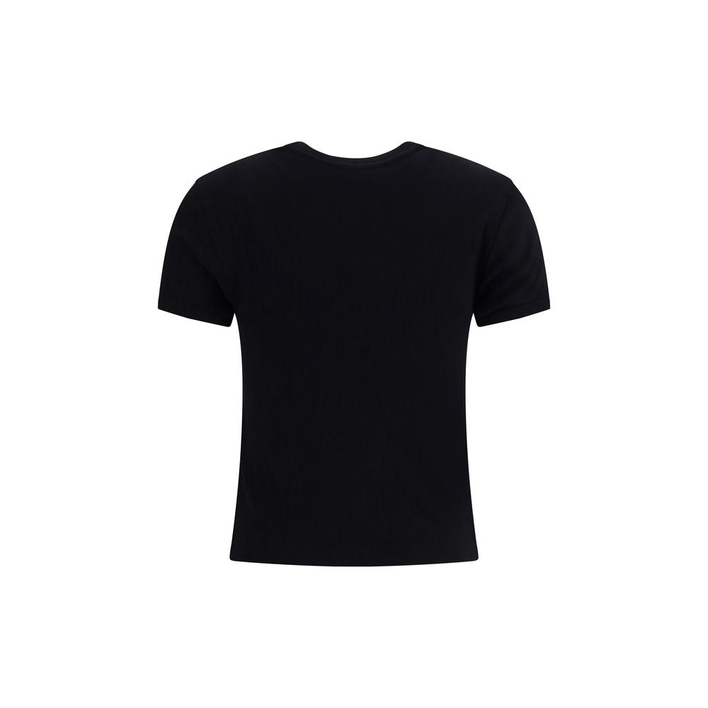 Black Cotton T-Shirt