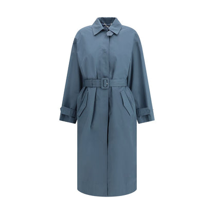 Light Blue Cotton Coat