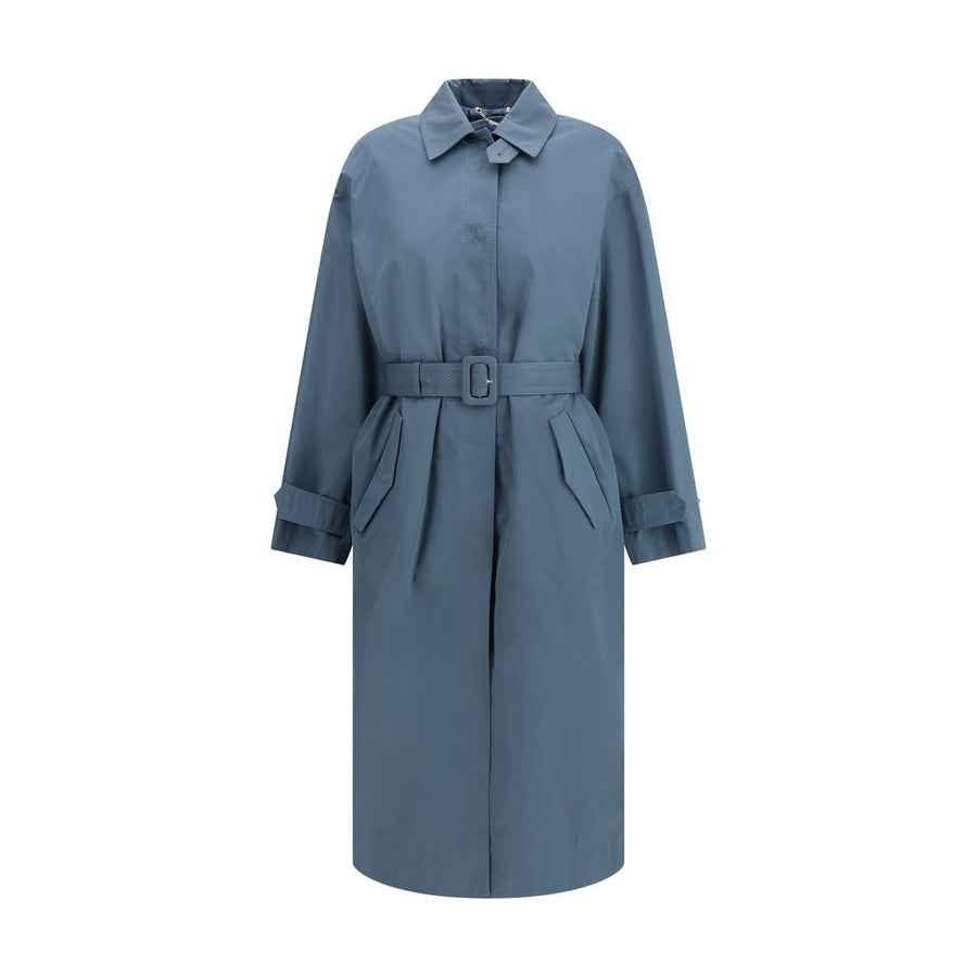 Light Blue Cotton Coat