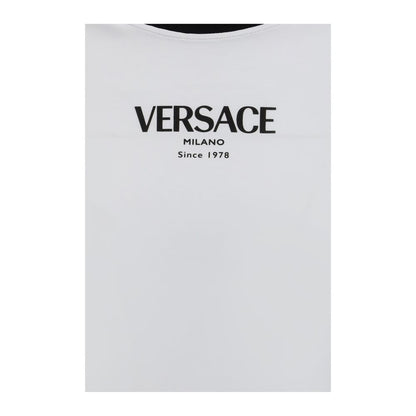White Viscose T-Shirt