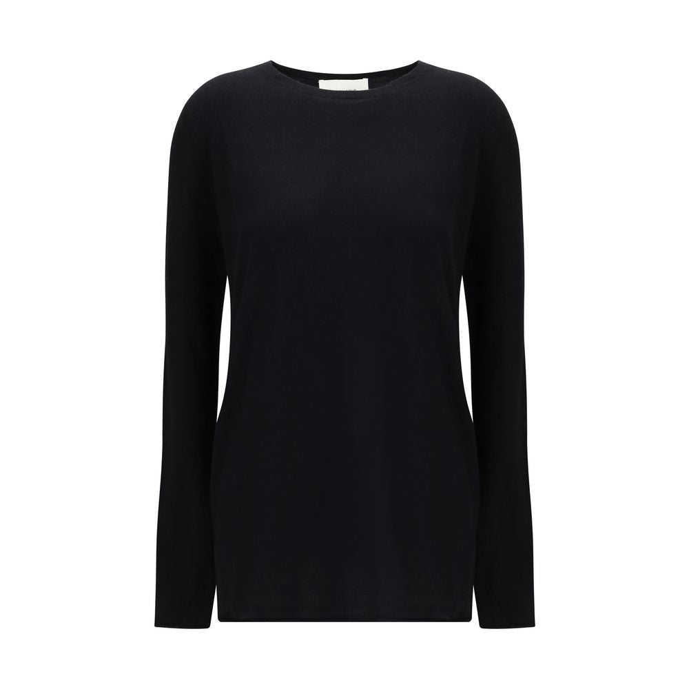 Black Cashmere Sweatshirt
