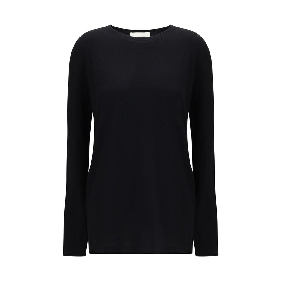 Black Cashmere Sweatshirt
