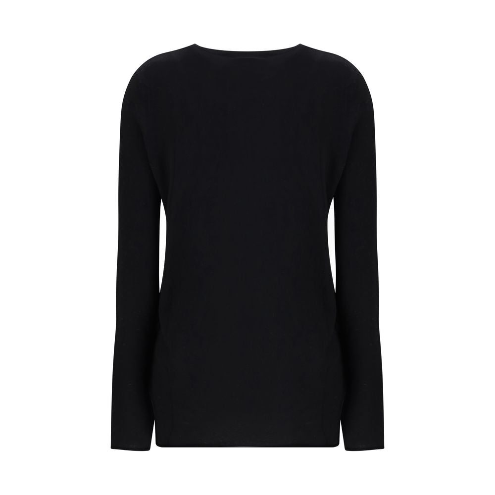 Black Cashmere Sweatshirt