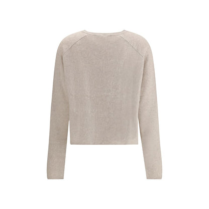Beige Cashmere Sweatshirt