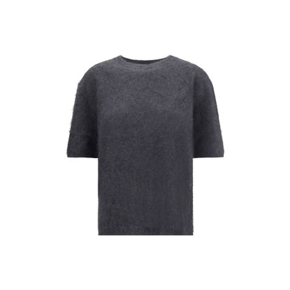 Gray Cashmere Sweatshirt
