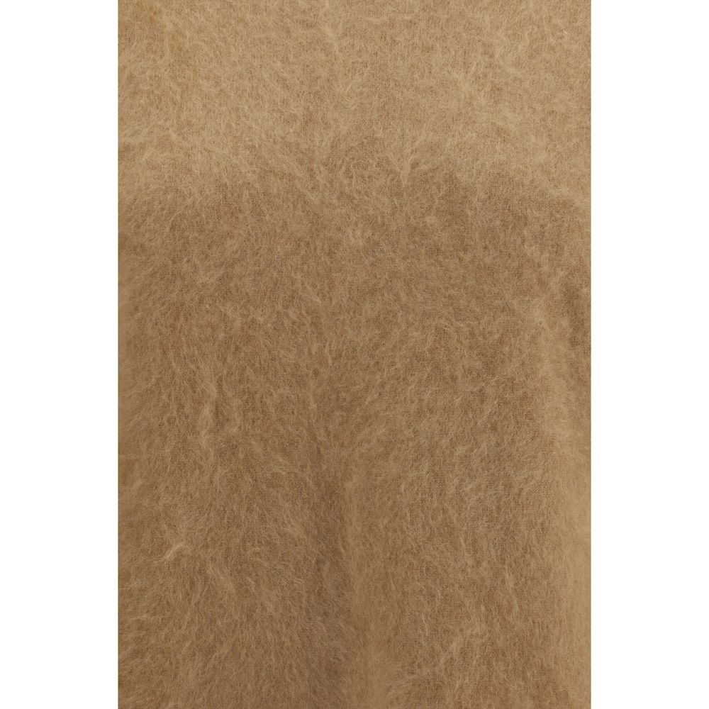 Brown Cashmere Sweatshirt