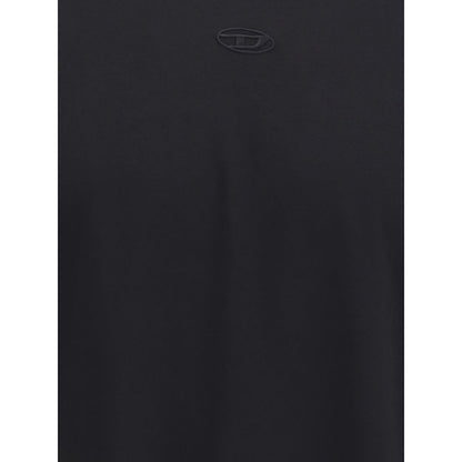 Black Cotton T-Shirt