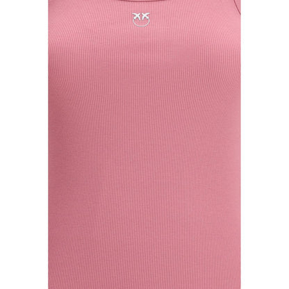 Multicolor Cotton Sleeveles T-Shirt