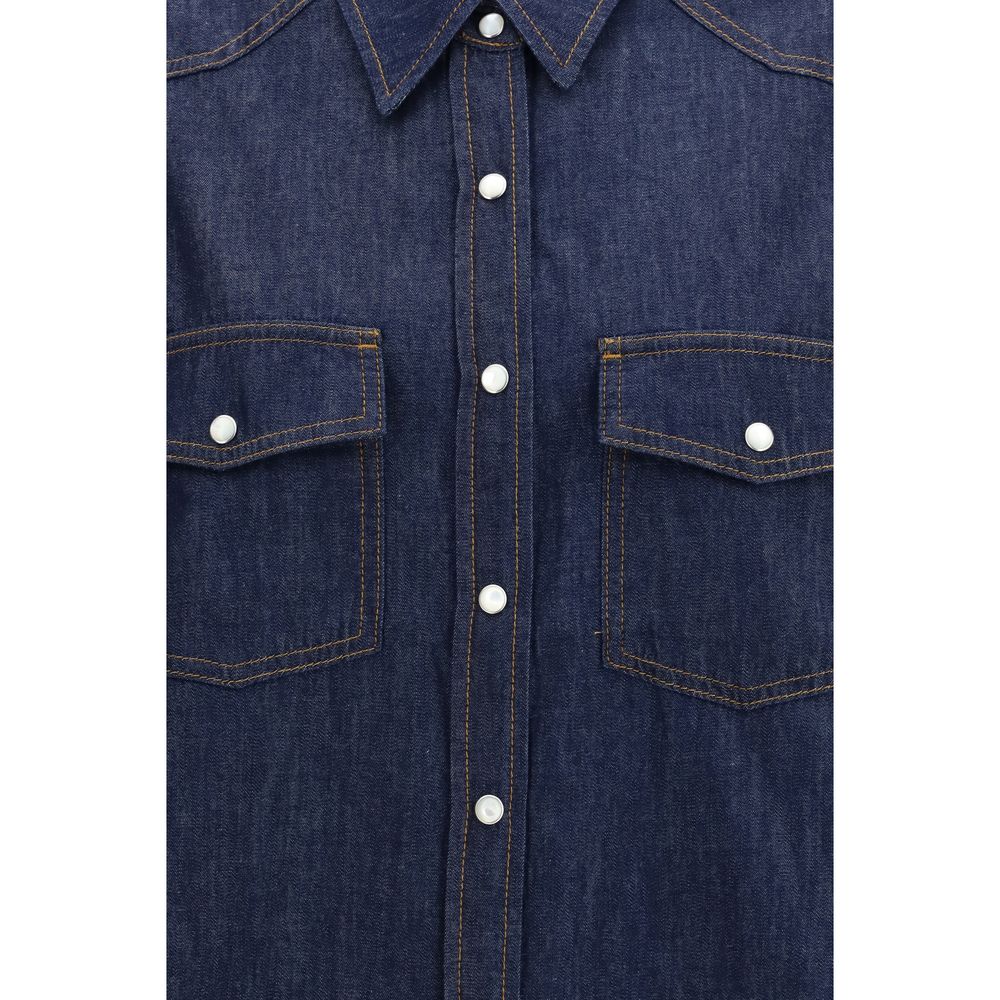 Blue Denim Shirt