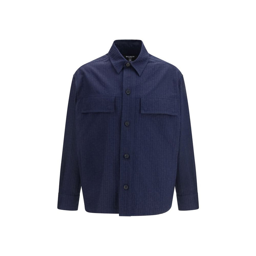 Blue Cotton Coat