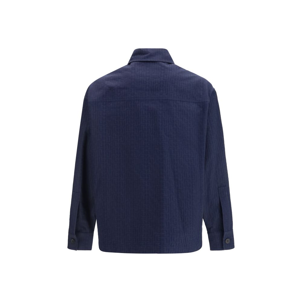 Blue Cotton Coat