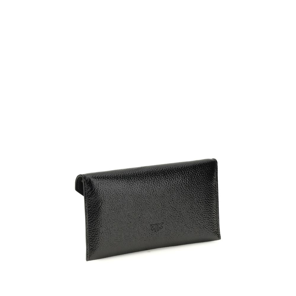Black Calf Leather Bos Taurus Clutch Bag