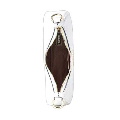 White Leather Shoulder Bag