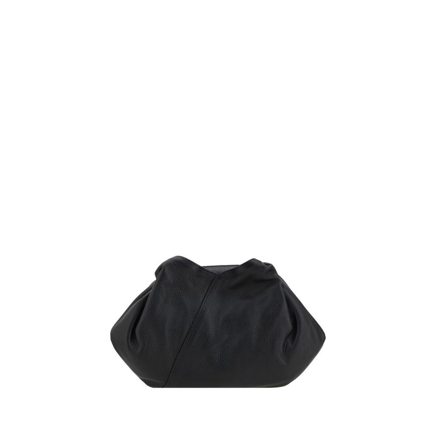 Black Calf Leather Bos Taurus Handbag
