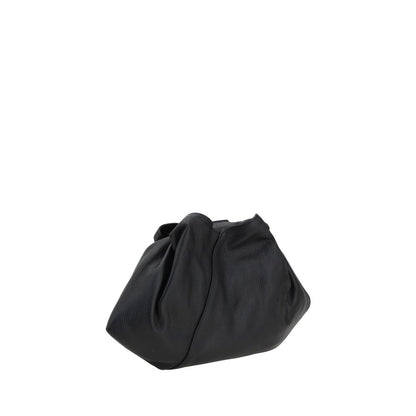 Black Calf Leather Bos Taurus Handbag