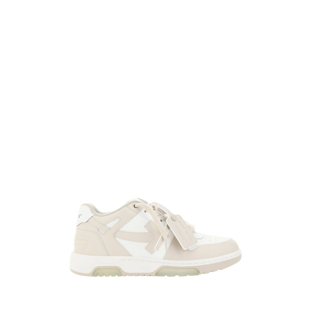 Beige Polyester Low Top Sneakers