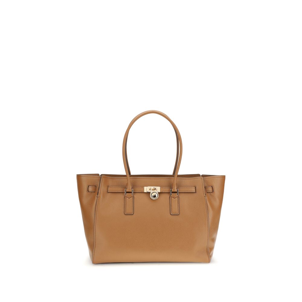 Beige Calf Leather Bos Taurus Shoulder Bag