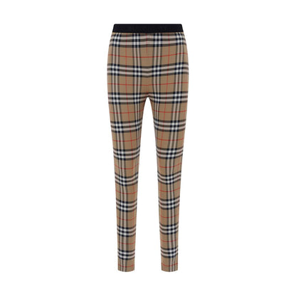 Brown Polyamide Leggings