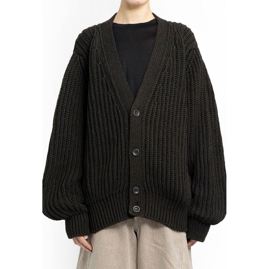 Brown Cotton Cardigan