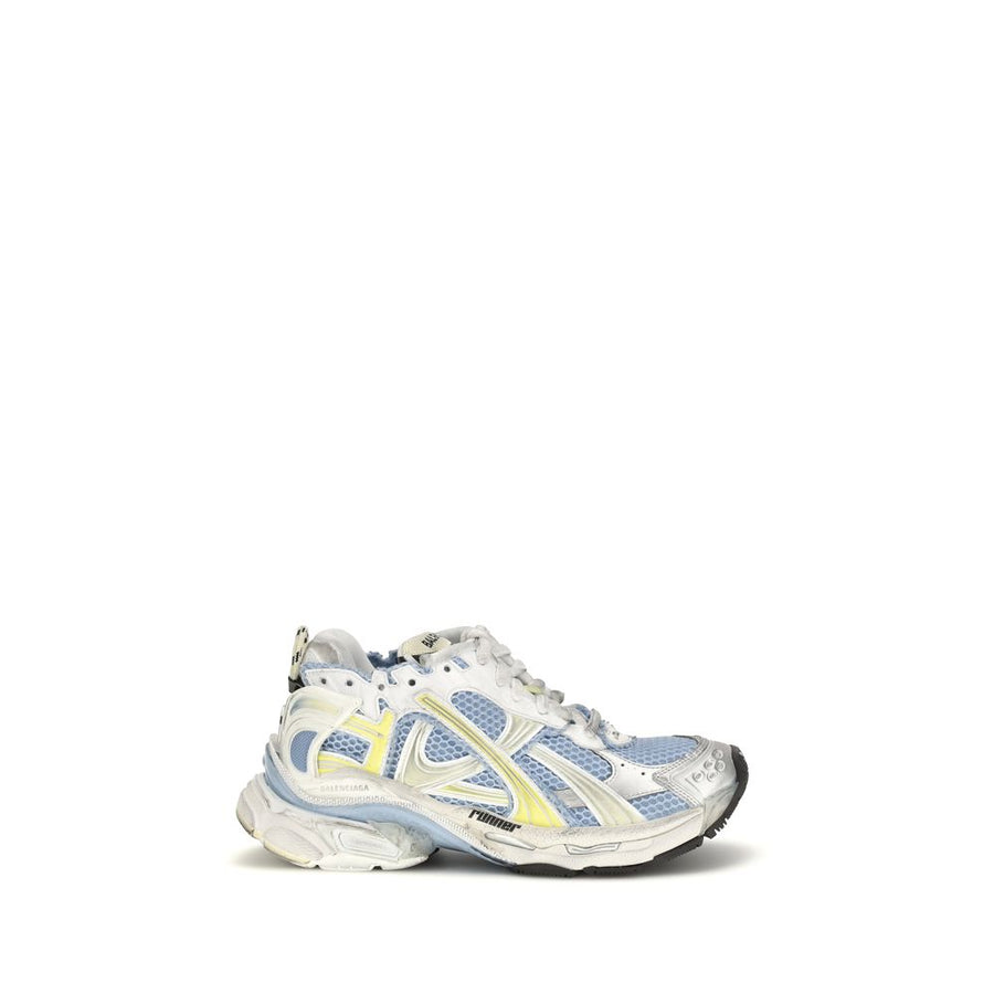 Multicolor Polyethylene Athletic Sneakers
