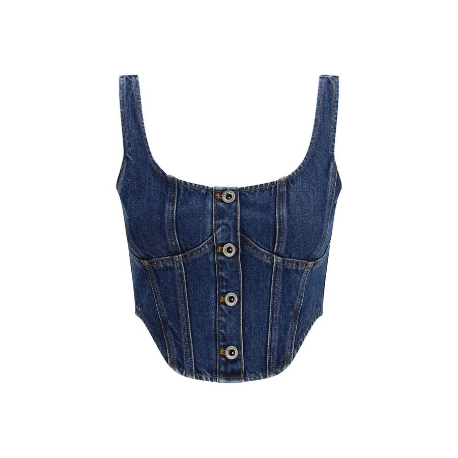 Blue Cotton Top