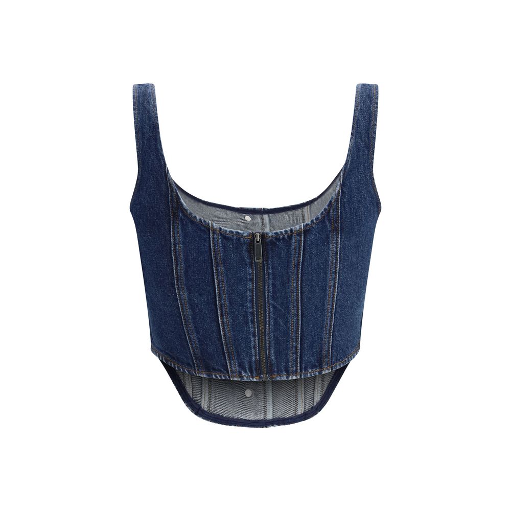Blue Cotton Top