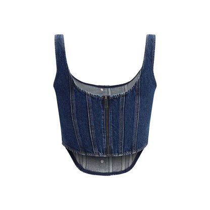 Blue Cotton Top