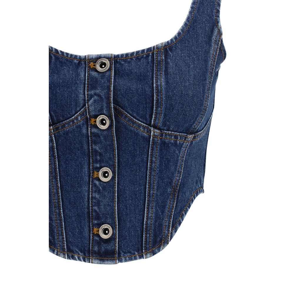 Blue Cotton Top
