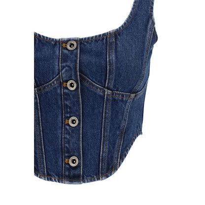 Blue Cotton Top