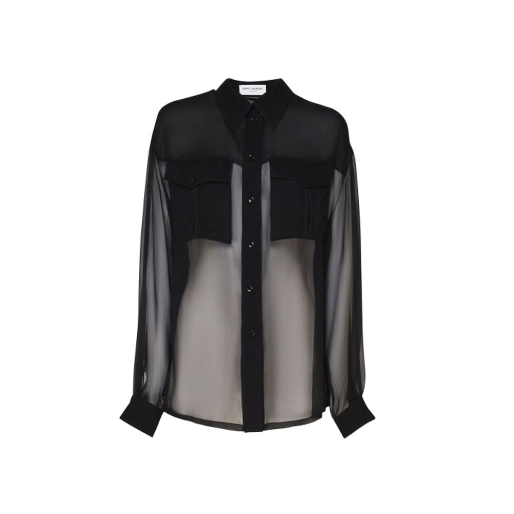 Black Denim Shirt