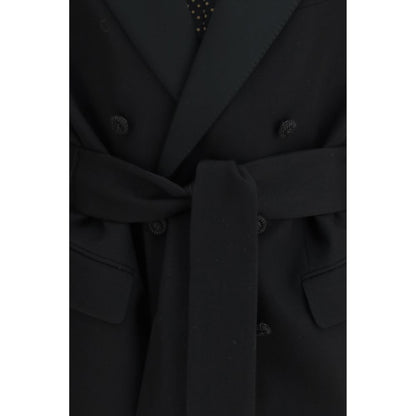 Black Wool Oves Aries Blazer