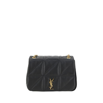 Black Calf Leather Bos Taurus Shoulder Bag