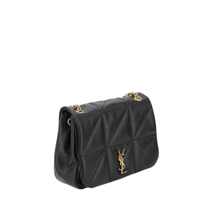 Black Calf Leather Bos Taurus Shoulder Bag