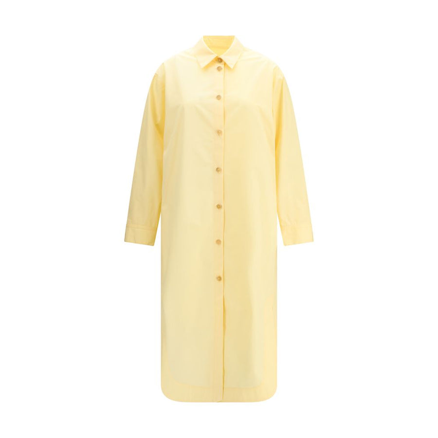 Bicolor Cotton Casual Dress