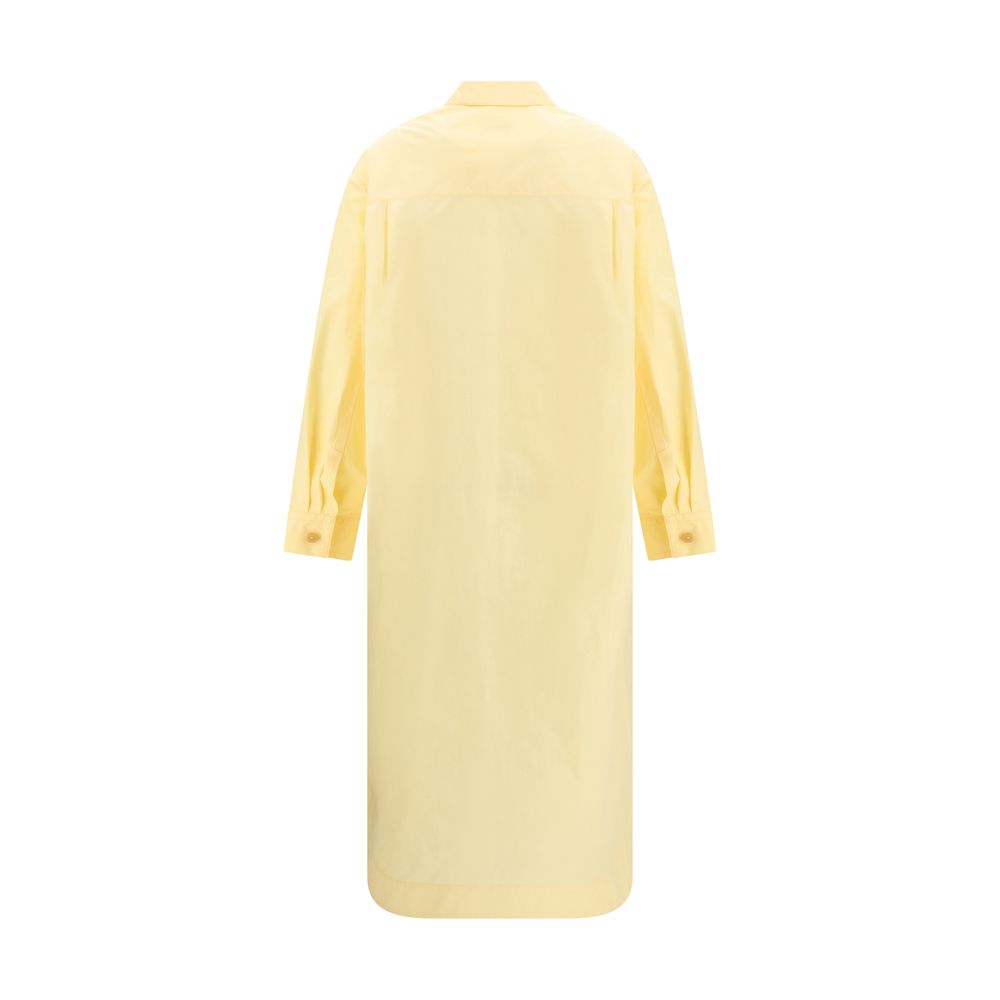 Bicolor Cotton Casual Dress