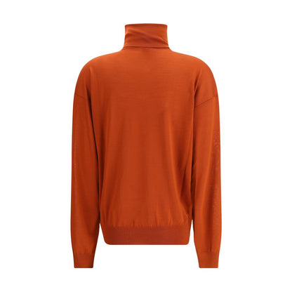 Bordeaux Wool Turtleneck
