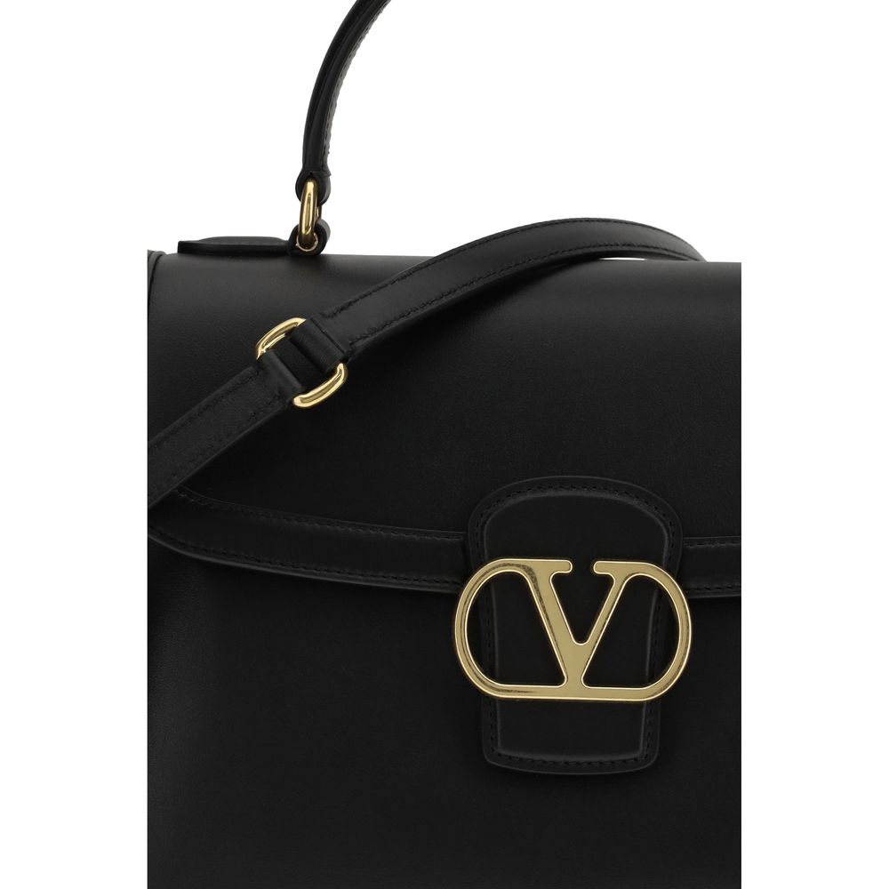 Black Calf Leather Bos Taurus Handbag