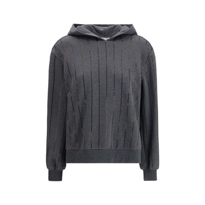 Gray Cotton Sweatshirt