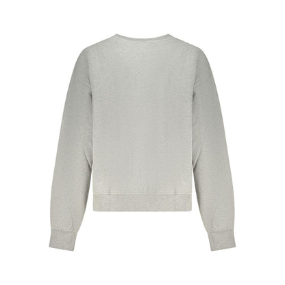 Grigio Cotton Women Sweatshirt