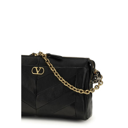 Black Calf Leather Bos Taurus Shoulder Bag