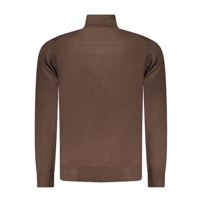 Marrone Poliammide Men Sweater