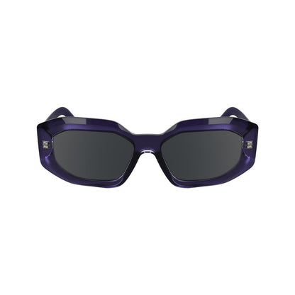 Purple Injected Sunglasses