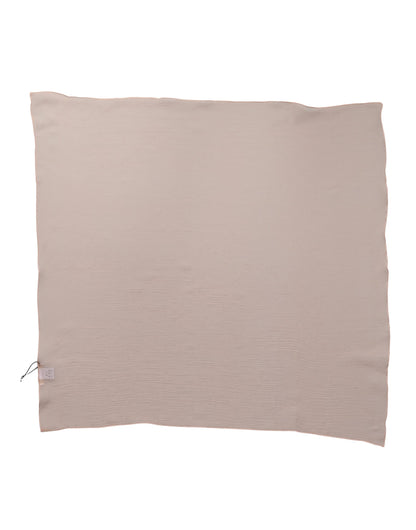 Peach Silk Square Foulard Neck Wrap 64.5cm x 62.5cm Scarf