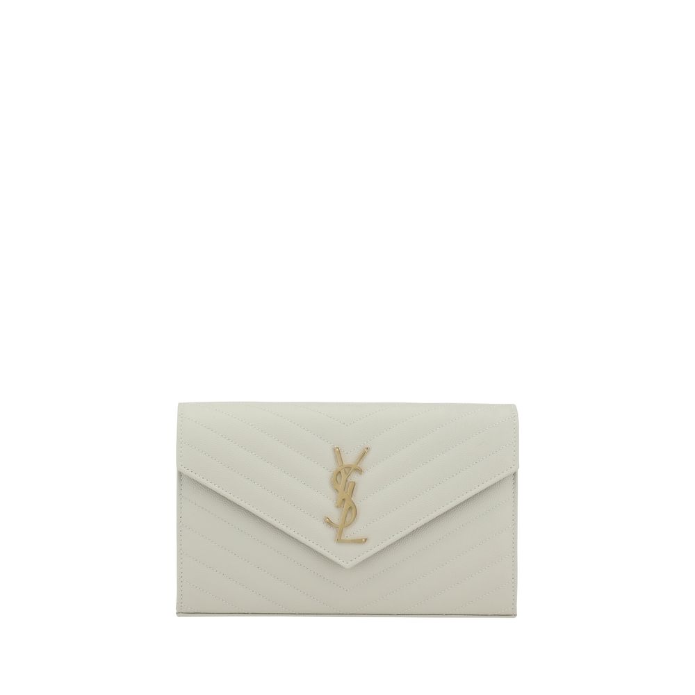 White Calf Leather Bos Taurus Shoulder Bag