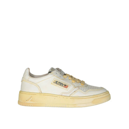 White Leather Sneakers