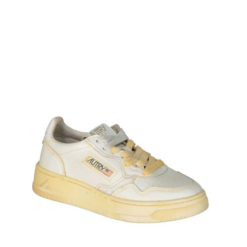 White Leather Sneakers