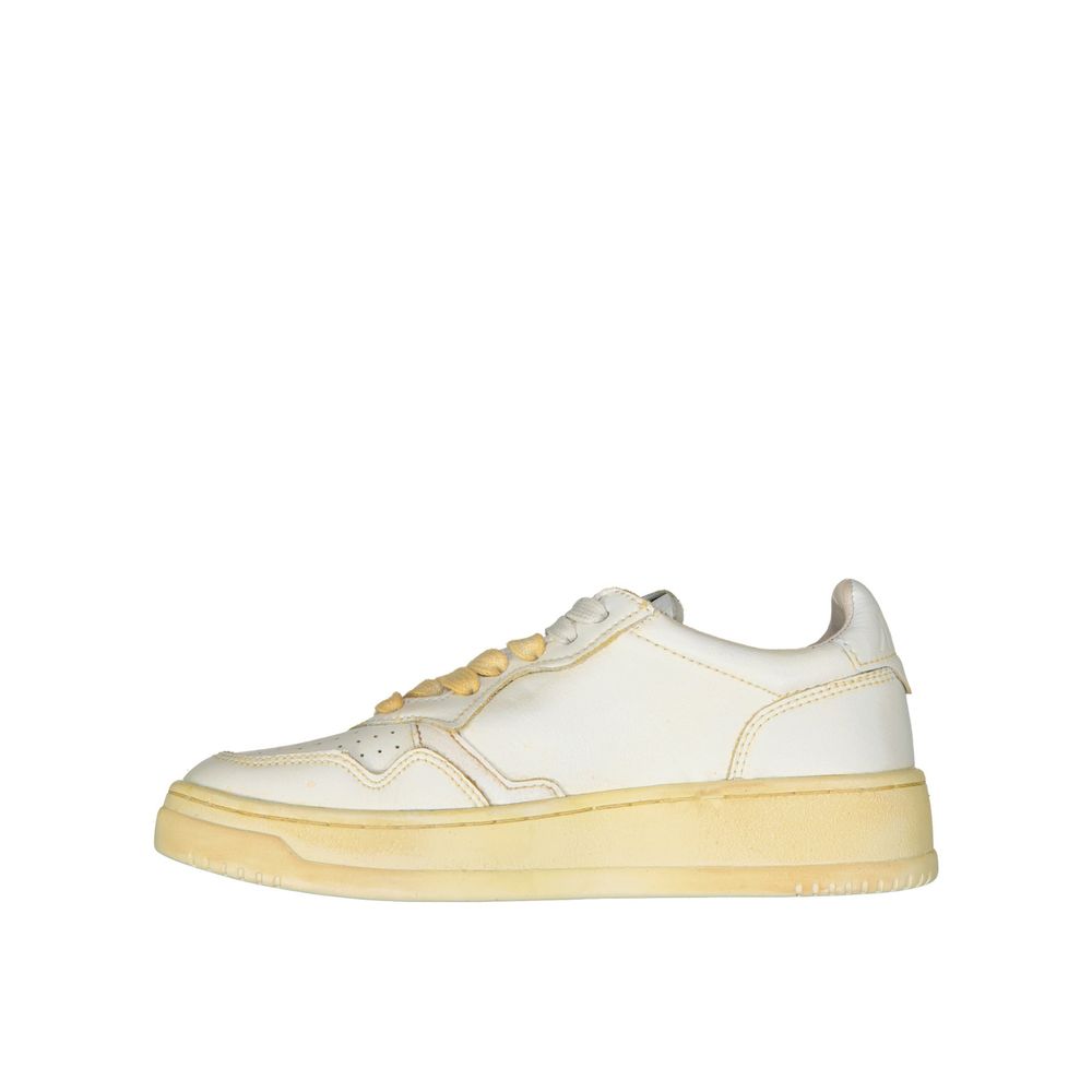White Leather Sneakers